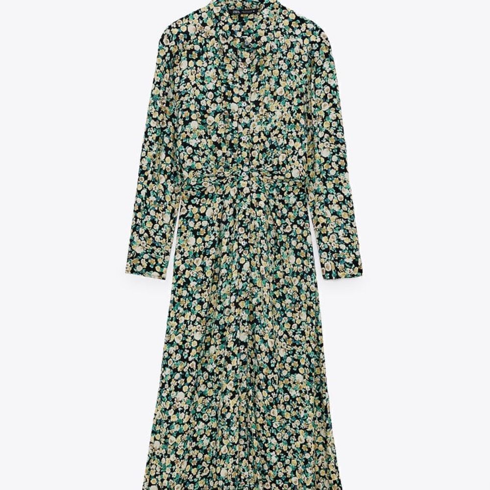 ✨HP✨ZARA PRINT DRESS✨ - Picture 2 of 4
